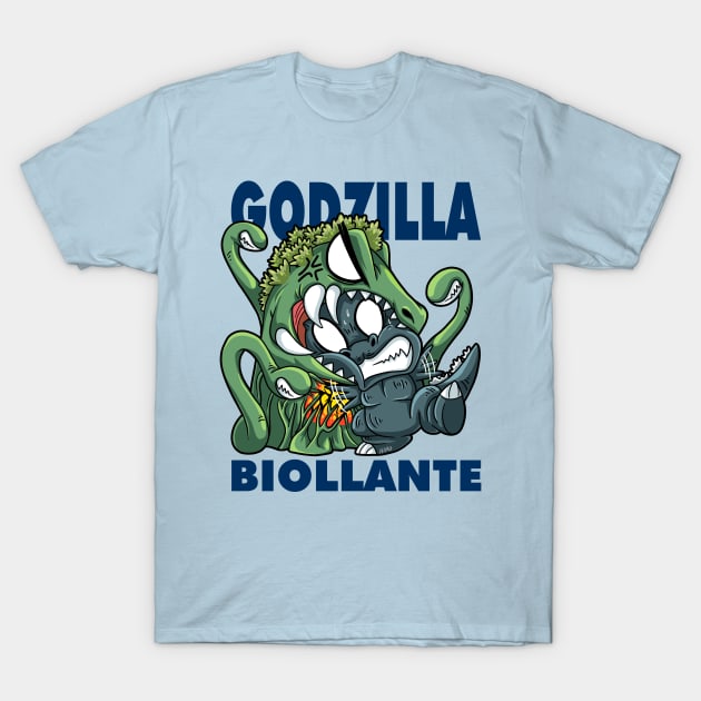 Godzilla VS Biollante T-Shirt by HiroRay1984